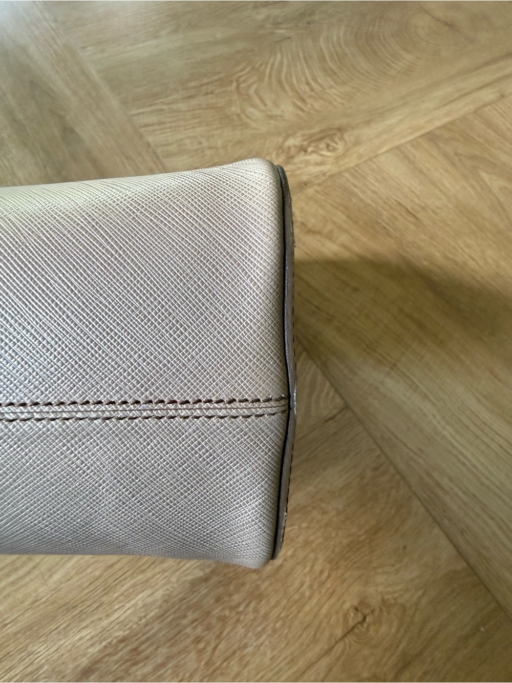 Salvatore Ferragamo grey Leather Double Handles Tote Bag - Picture 6 of 13